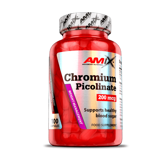 AMIX CHROMIUM PICOLINATE 200 MCG 100 ACPS