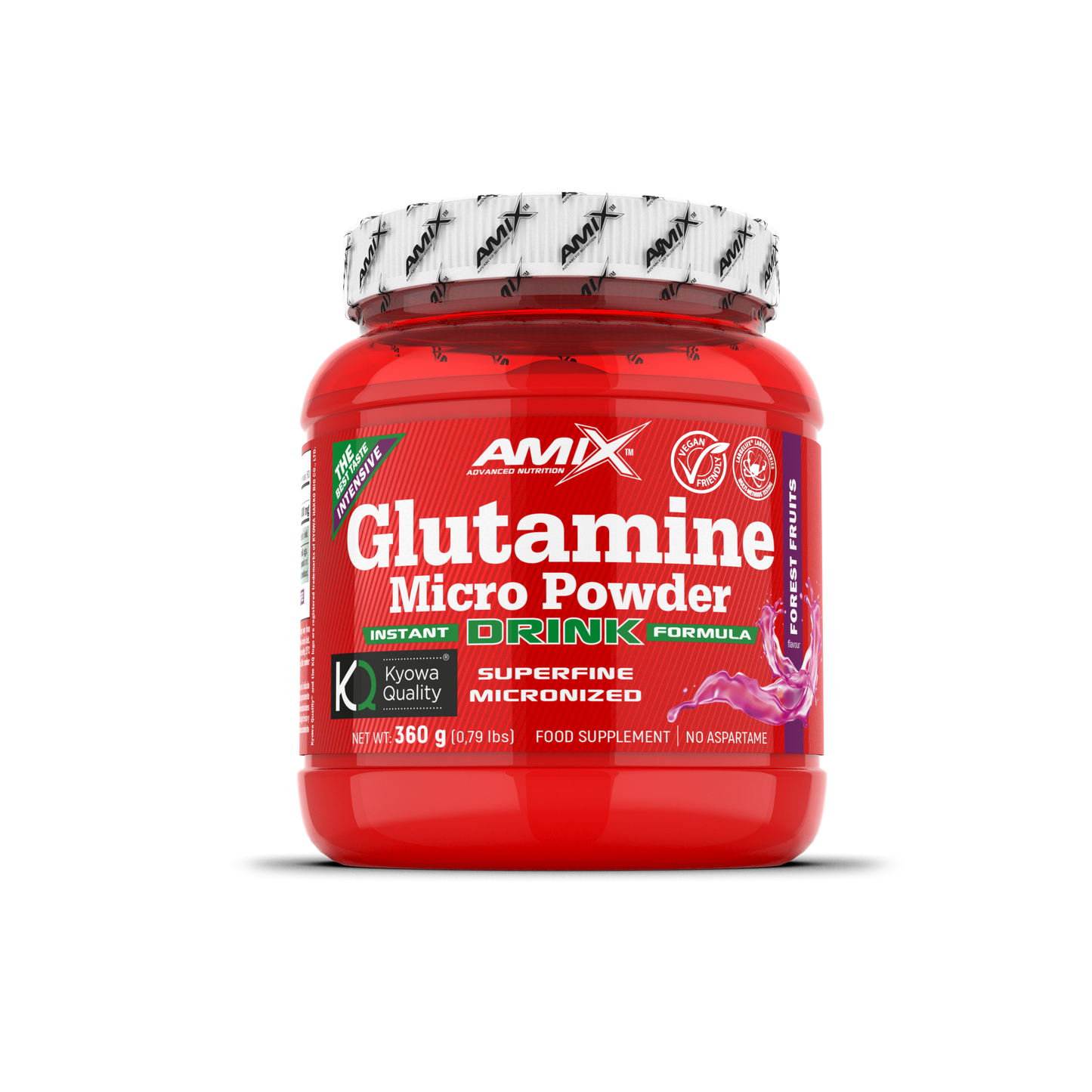 AMIX L-GLUTAMINE POWDER DRINK 360 GR