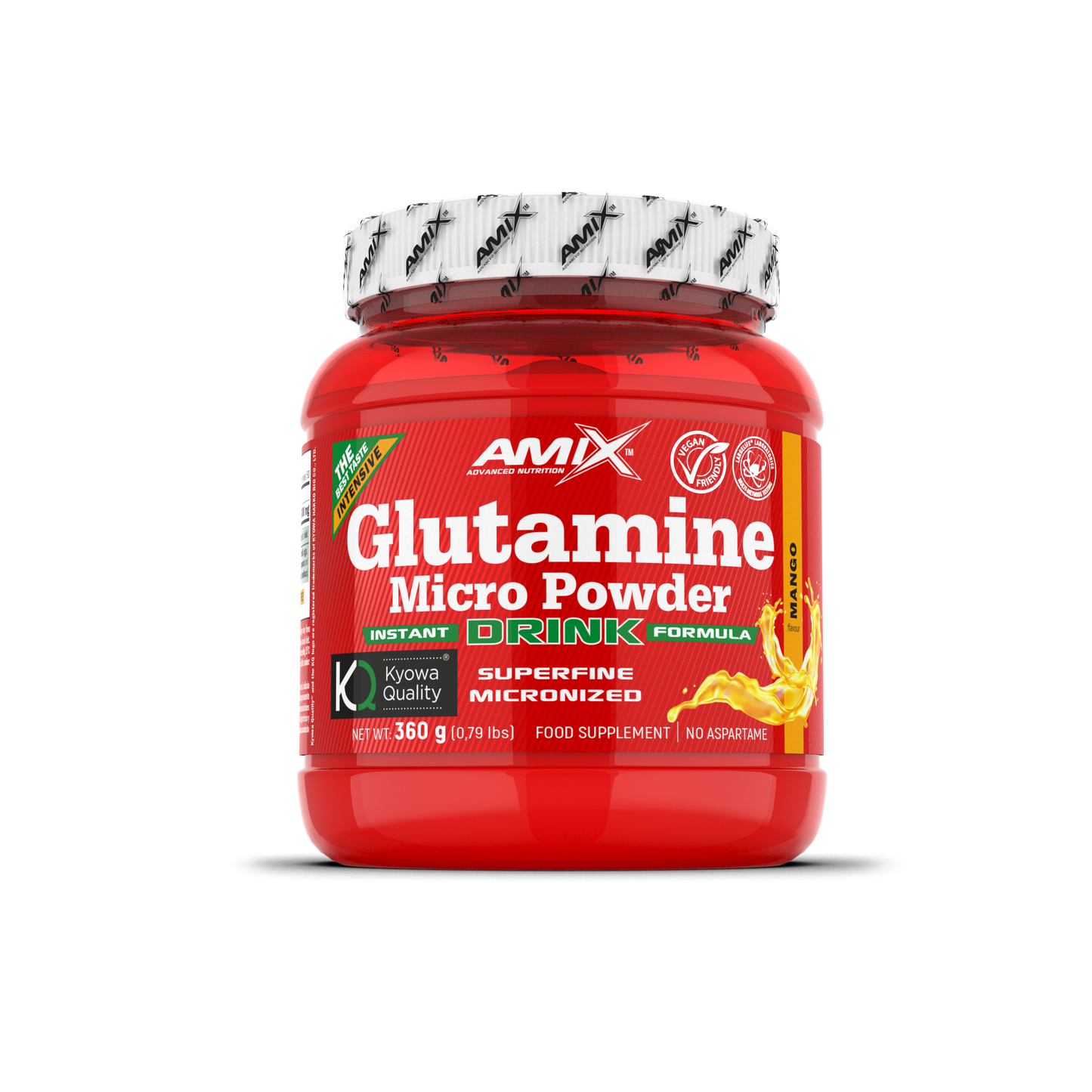 AMIX L-GLUTAMINE POWDER DRINK 360 GR