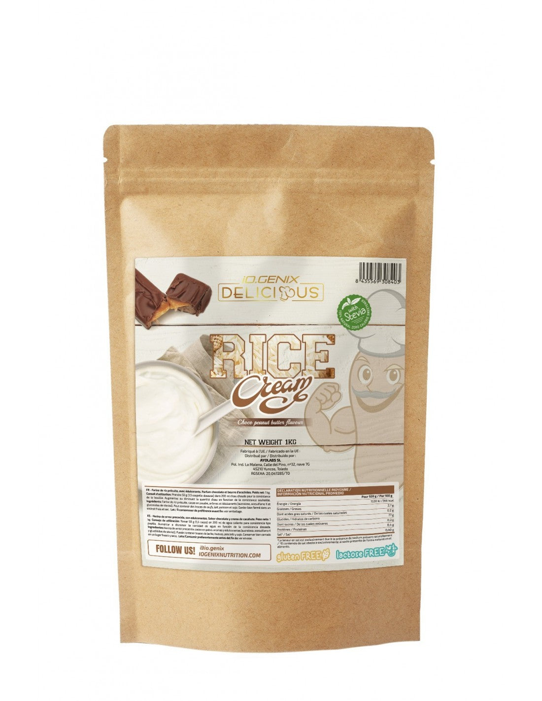 IO.GENIX CREMA DE ARROZ 1 KG