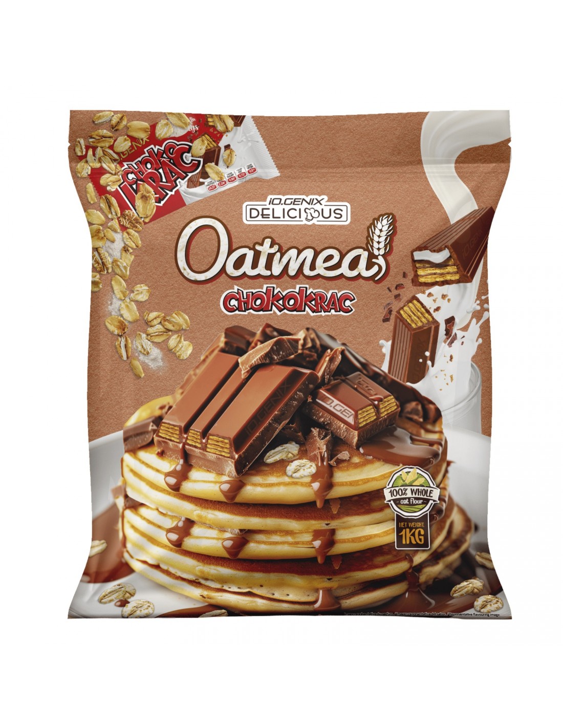 IO.GENIX DELICIOUS OATMEAL 1 KG