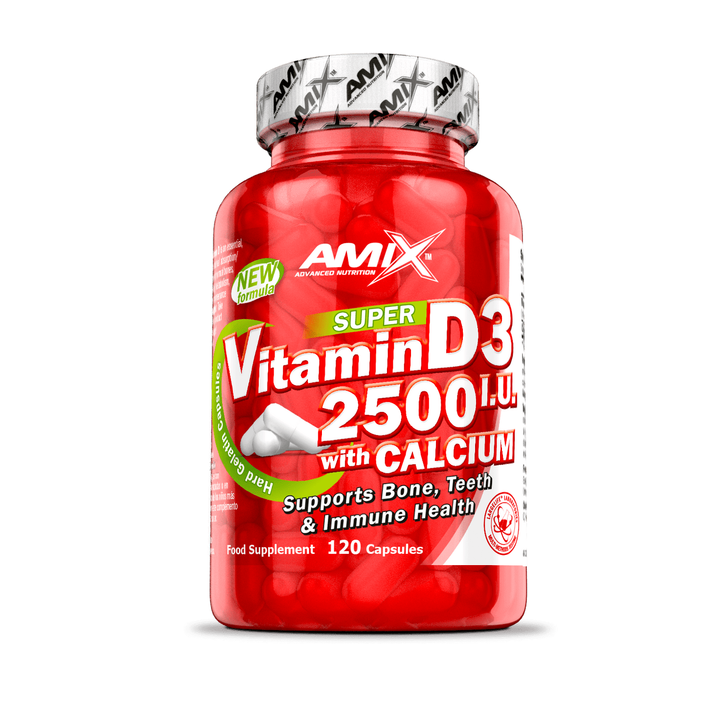 AMIX VITAMIN D3-2500 IU WITH CALCIUM