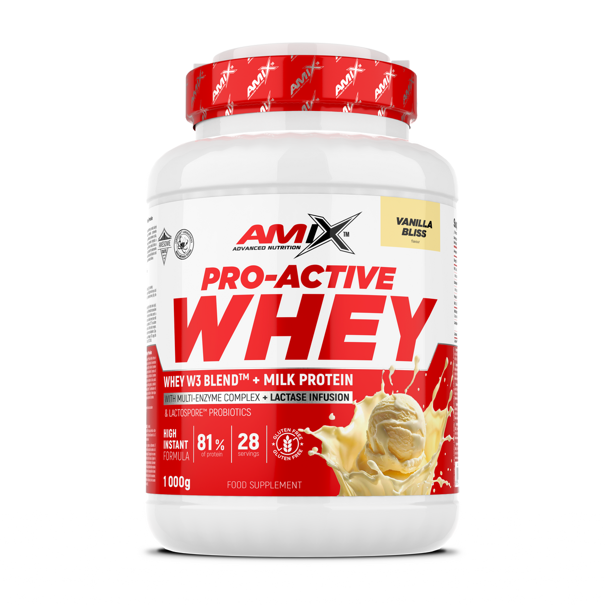 AMIX PRO ACTIVE PROTEINA WHEY