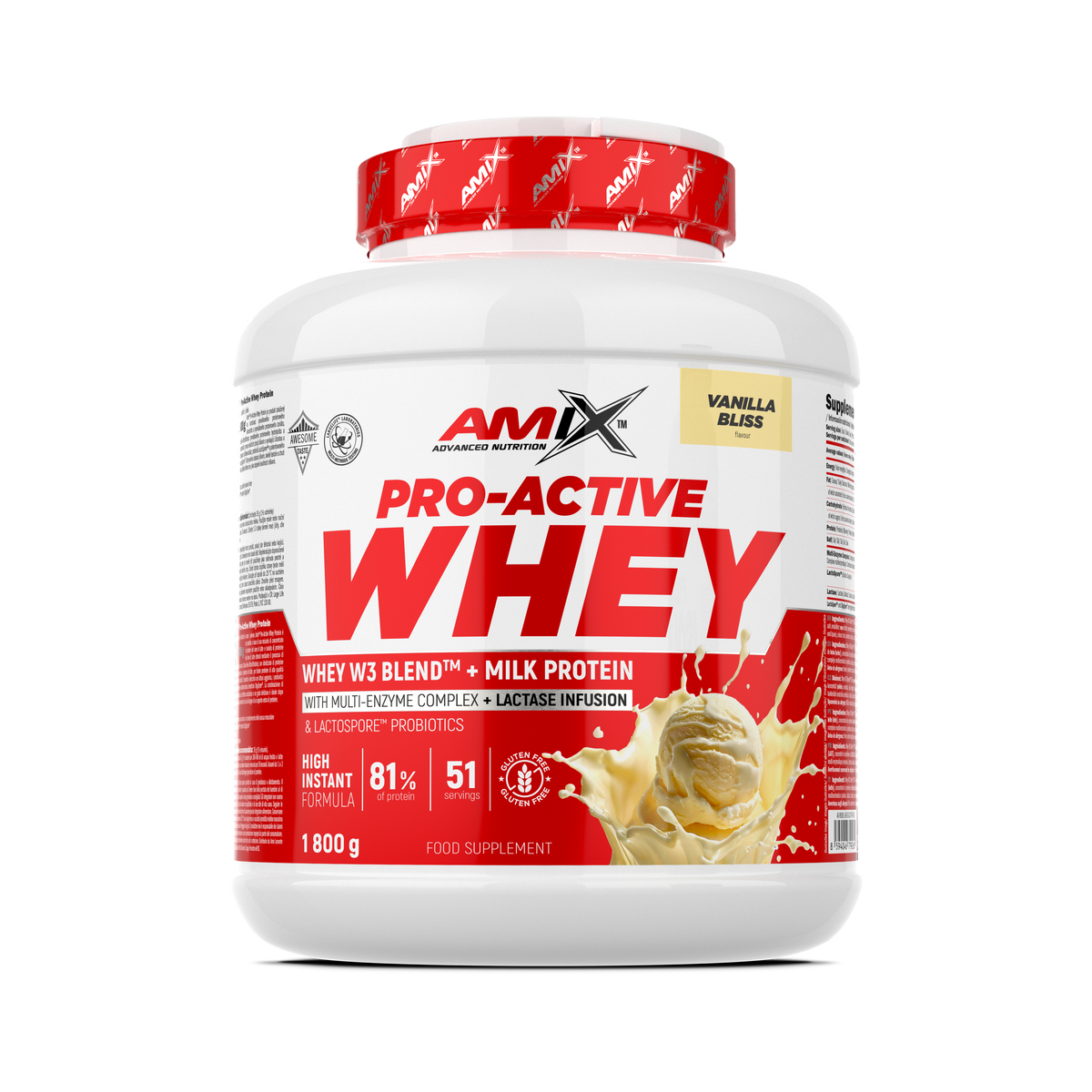 AMIX PRO ACTIVE PROTEINA WHEY