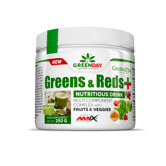 AMIX GREENS & REDS + 250 GR